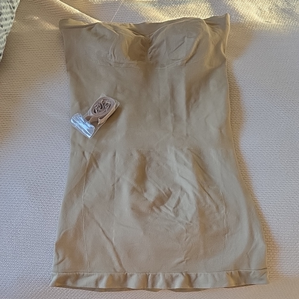 Tan Shapewear, XL. Convertible. EUC
